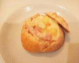 クラムチャウダー in プチパン作り方13写真