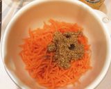 カンタン酢と牡蠣だし醤油で人参の和え物作り方6写真