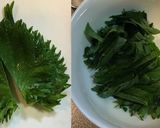 油揚げと舞茸の大葉バター醤油炒め作り方2写真