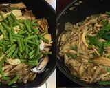 油揚げと舞茸の大葉バター醤油炒め作り方5写真