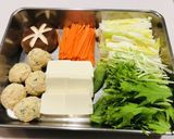 鶏団子のねぎ塩鍋☆作り方1写真