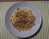 ヨウサマの減塩ネギと焼豚のペペロンチーノ作り方3写真