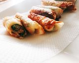 お弁当★明太子&シソのスティックチーズ作り方7写真