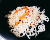 お弁当★レンコンピリ辛エスニック★常備菜作り方1写真