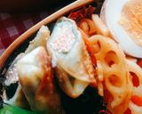 お弁当★明太子&シソのスティックチーズ作り方10写真