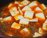 鶏がらスープ不要♡本格！四川風麻婆豆腐作り方5写真