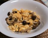 超簡単☆中華風味☆しめじと玉子の炒め物作り方3写真