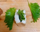厚揚げの梅しそ肉巻き作り方3写真
