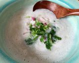 レンジでそば粉の七草粥〜ゆるそば新春編作り方7写真