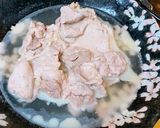 材料3つ!!鳥もも肉の蒸し鶏(自分メモ)作り方8写真
