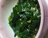 リカちゃん♡おかわかめのごま油風おひたし作り方19写真