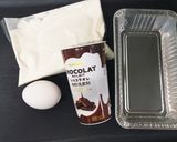 HMとショコラオレでつくるチョコパウンド作り方1写真