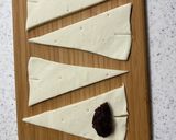 チョコクロワッサン風あんココアパイ作り方5写真