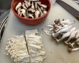 だし道楽で簡単、キノコを食べるお吸物。作り方2写真