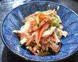 鶏と根菜の和え物・調味料3つだけ作り方4写真