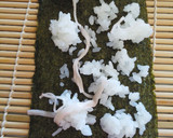 鬼滅の刃　胡蝶しのぶの飾り巻きずし作り方2写真