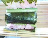 鬼滅の刃　胡蝶しのぶの飾り巻きずし作り方5写真