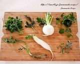 炊飯器で簡単☆七草粥作り方1写真