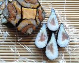 鬼滅の刃　煉獄杏寿郎のオム風飾り巻きずし作り方11写真