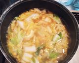 簡単☆白菜とコーンの春雨スープ作り方3写真