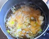 ふんわり卵の豆富スープ作り方4写真