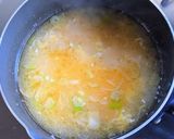 ふんわり卵の豆富スープ作り方6写真