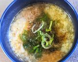 ふんわり卵の豆富スープ作り方7写真