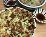 おろし大根の餅入りモチモチチヂミ作り方4写真