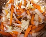 鶏ささみと野菜の煮物作り方3写真