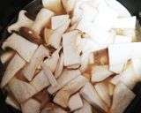 切り餅入りエリンギのおこわ作り方3写真