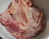 香港朝粥★七草粥★レンジで蒸し鶏作り方6写真