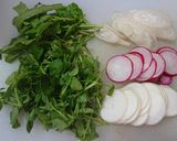 お粥だけじゃない！春の七草サラダ作り方1写真
