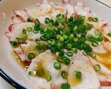 簡単もう一品♪タコのカルパッチョ作り方4写真