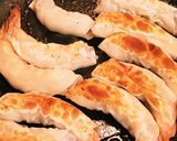 海老と大葉の餃子の皮巻。作り方5写真