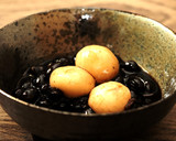 余った黒豆をリメイク！ 白玉ぜんざい作り方9写真