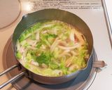 【簡単】白菜とベーコンのコンソメスープ作り方4写真