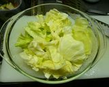 キャベツの胡麻和えサッパリバージョン作り方1写真