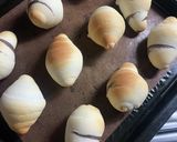 しましまくるくるバターロール作り方15写真