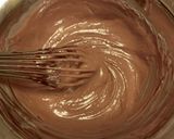 電子レンジ★チョコのレアチーズケーキ作り方5写真