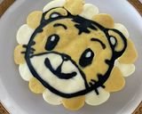 しまじろうのキャラケーキ チョコプレート作り方8写真
