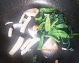 初冷凍きのこmixでほうれん草バター♡作り方7写真