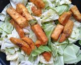 カジキマグロとキャベツのカレー炒め作り方6写真