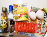 【簡単】カニカマ入中華かき卵コーンスープ作り方1写真