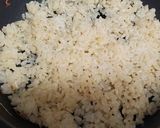 1日の1/2分野菜でフライパンビビンバ作り方4写真
