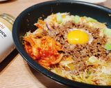 1日の1/2分野菜でフライパンビビンバ作り方7写真