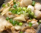 ベビー帆立とウドのにんにく味噌炒め作り方8写真