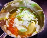 ふわふわ卵のスープ(今回は白だしです)作り方3写真