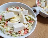 チーズのコクある豆腐&キャベツココット作り方5写真