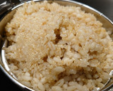 ヒジキと青豆と餅麦とキヌアの山芋かき揚げ作り方3写真
