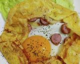 簡単お手軽ガレット＊余ったクレープ消費に作り方10写真